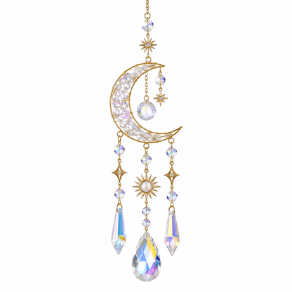 Moon Crystal Suncatcher